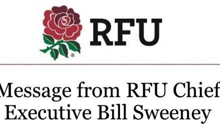 The end of the rugby season the  ENGLAND RUGBY SEASON 2019/2020 IS announced today