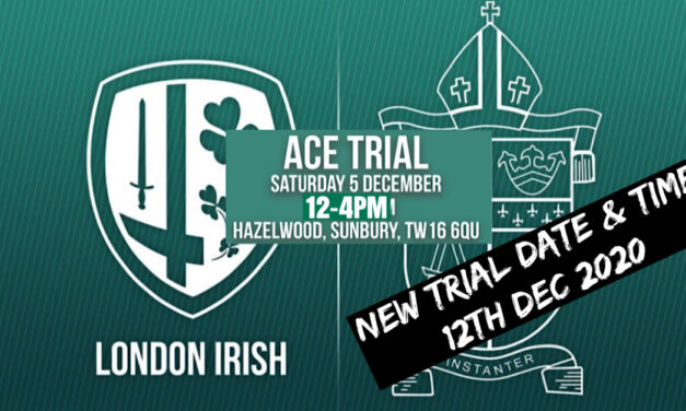 London iriSh aCE academy 2020/21 – UPDATE