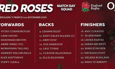 FORMER READING RFC AND BERKSHIRE RFU PLAYERS CONTINUE IN ENGLAND WOMENS SQUAD