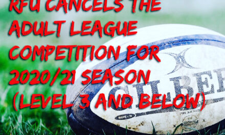 ADULT LEAGUES FOR Season 2020/21 CANCELLED