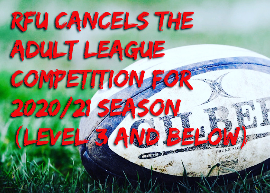 ADULT LEAGUES FOR Season 2020/21 CANCELLED