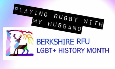 Playing rugby with my HUSBAND