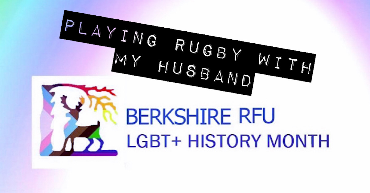 Playing rugby with my HUSBAND