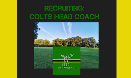 BRACKNELL RUGBY CLUB – Colts rugby – HEAD COACH VACANCY – April 2021