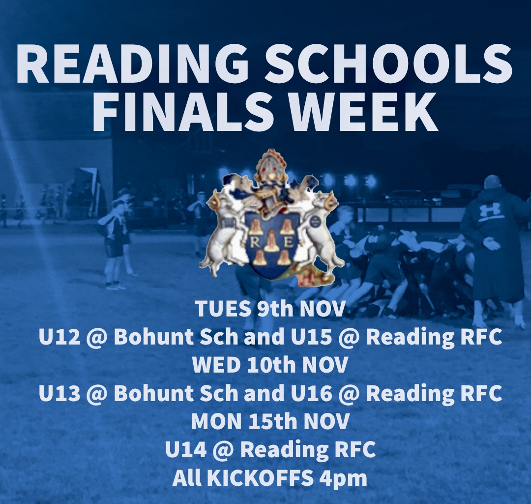 READING SCHOOLS RUGBY FINALS | Berkshire RFU