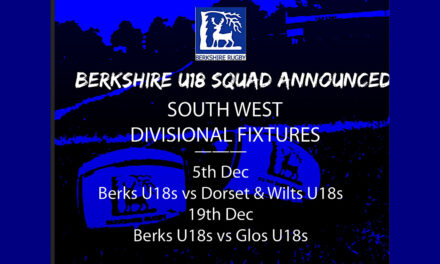 BERKSHIRE RFU ANNOUNCE THEIR UN18 SQUAD FOR 2021