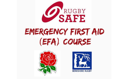 EMERGENCY FIRST AID (EFA) FOR RUGBY COURSE – 2022