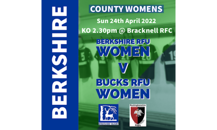 BERKSHIRE RFU WOMEN START THEIR 2022 SEASON WITH A FRIENDLY AGAINST BUCKS RFU WOMEN