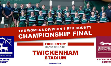 BERKSHIRE WOMEN MAKE DIV1 COUNTY FINALS FOR THE FIRST TIME IN HISTORY