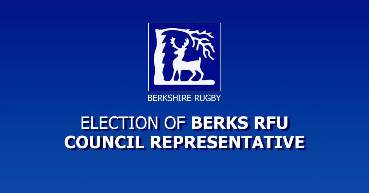 Election of Berks RFU Council Representative