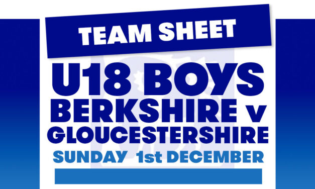 Berkshire U18s boys squad