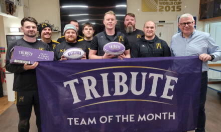 Congratulations to Tadley 1st XV who have won the Berkshire Tribute Team of the Month for October