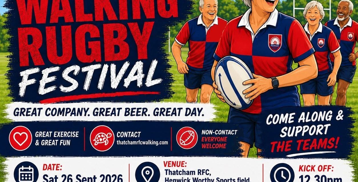 Berkshire RFU & Thatcham RFC Walking Rugby Festival